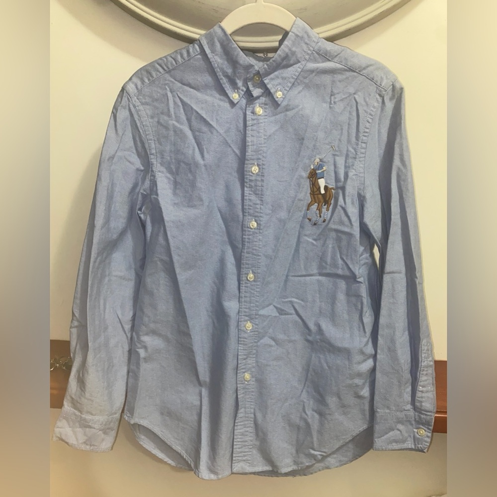 SOLD-RL Polo Dress Shirt